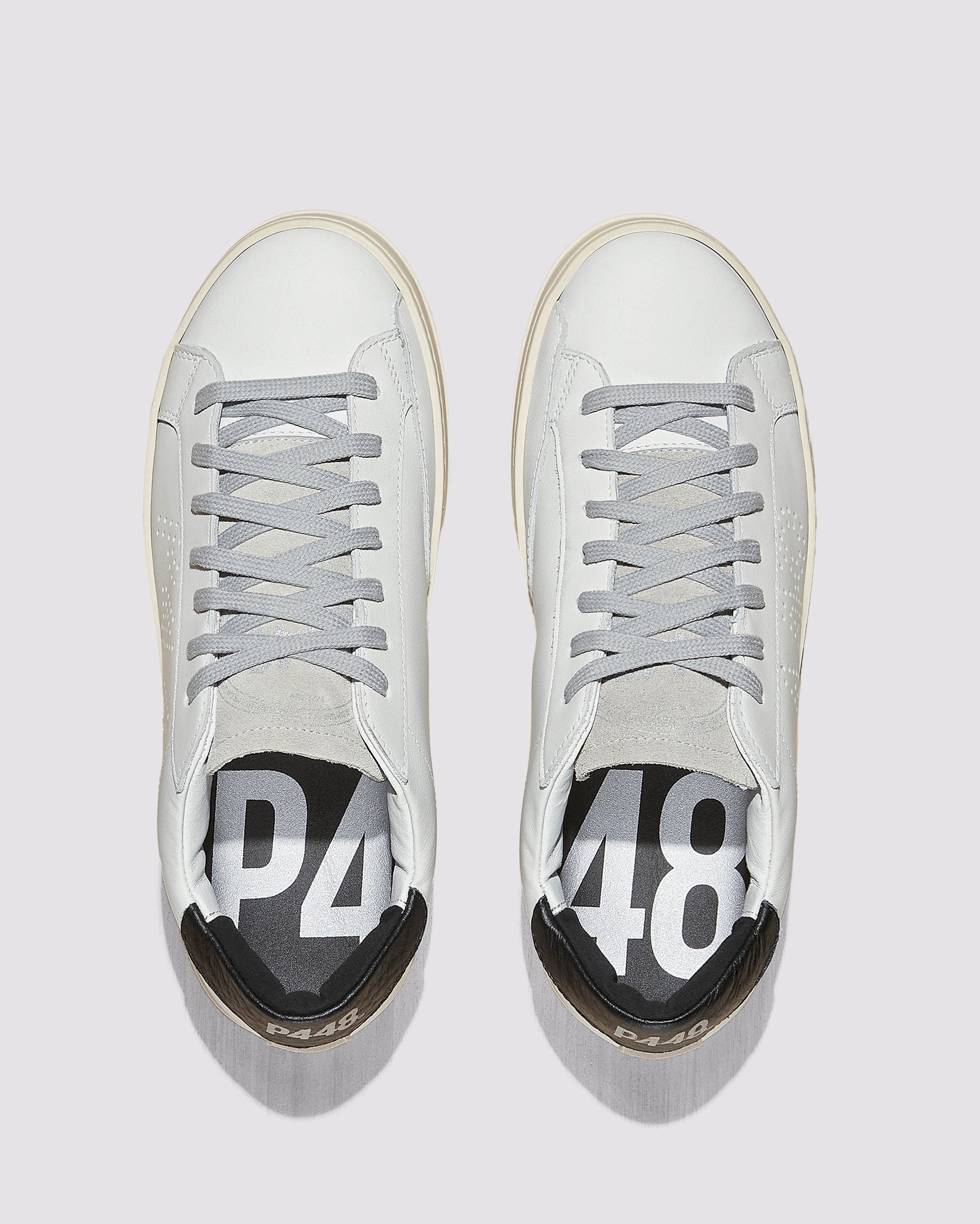 Men | John Sneaker | White/Black