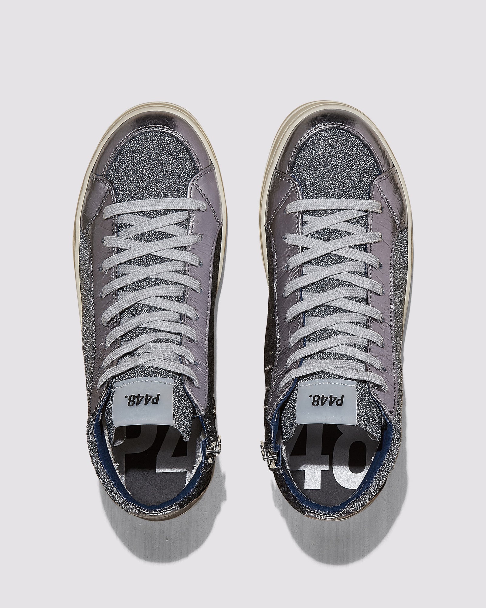 Women | Skate Shar Sneaker | Silver