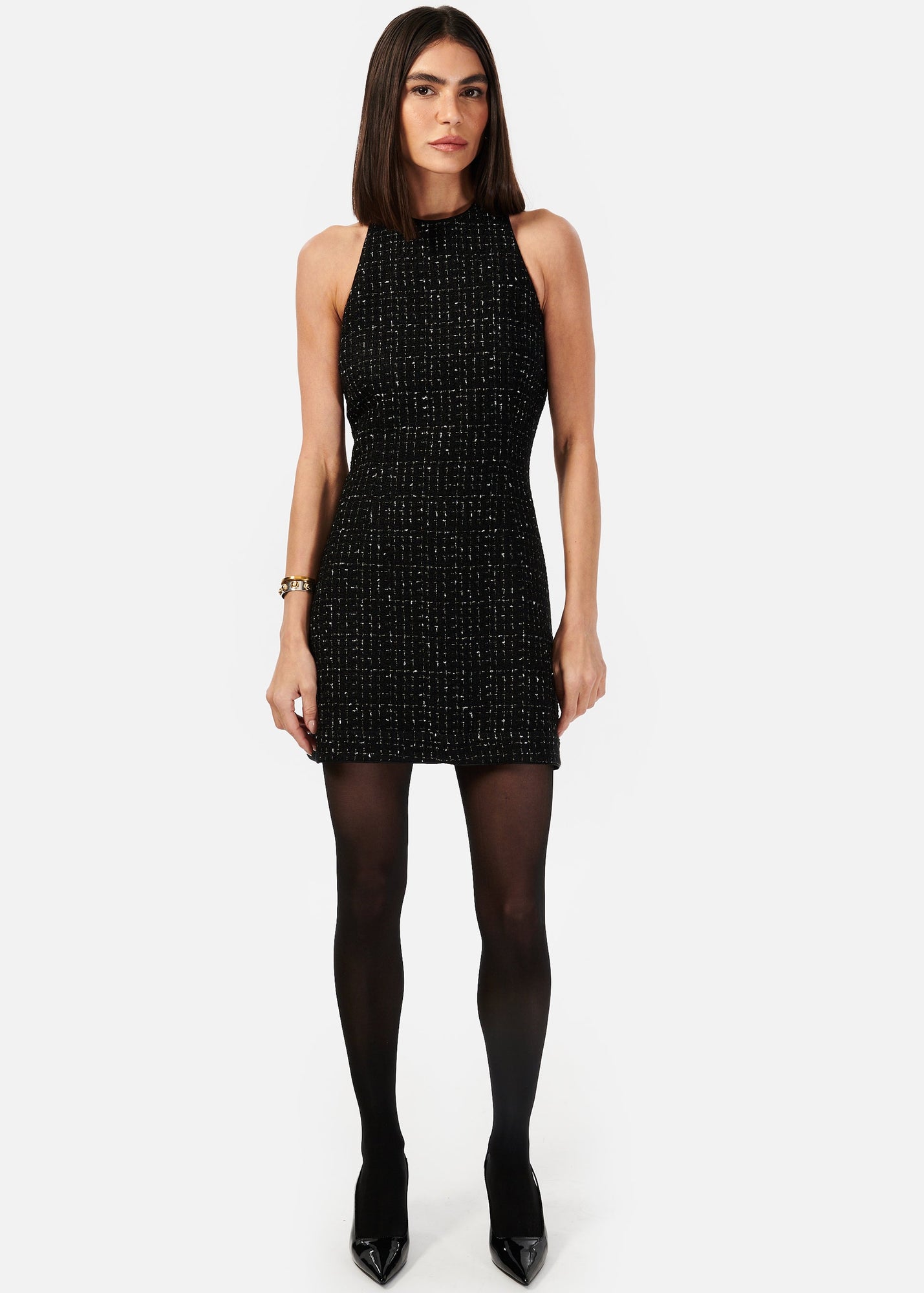 Anderson Tweed Mini Dress | Windowpane