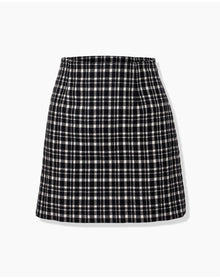 Mini Skirt | Black x White