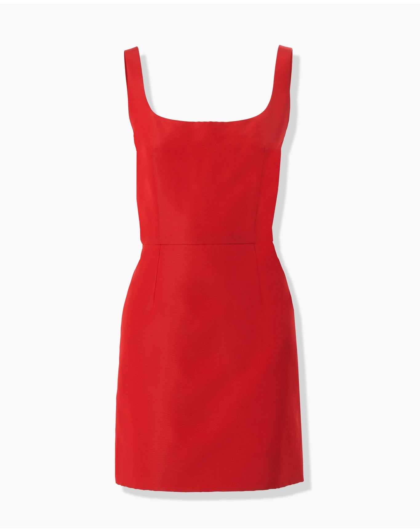 Thin Strap Scoop Neck Mini Dress | Herrera Red