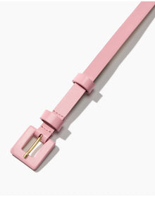 Skinny 90's Belt - Patent | Slipper Pink