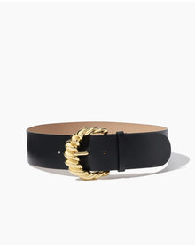 Door Knocker Buckle Belt | Black