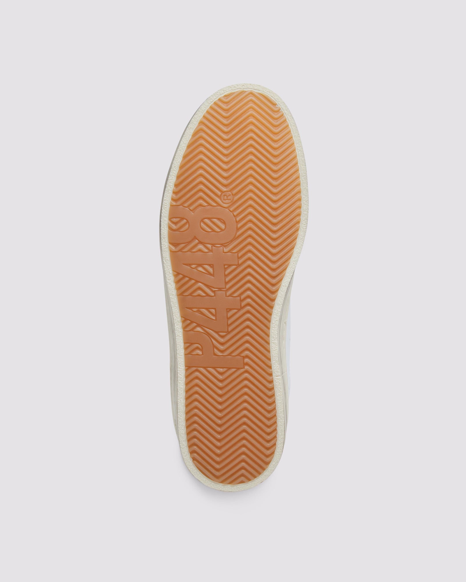 Men | John White/Burgundy Sneaker | White