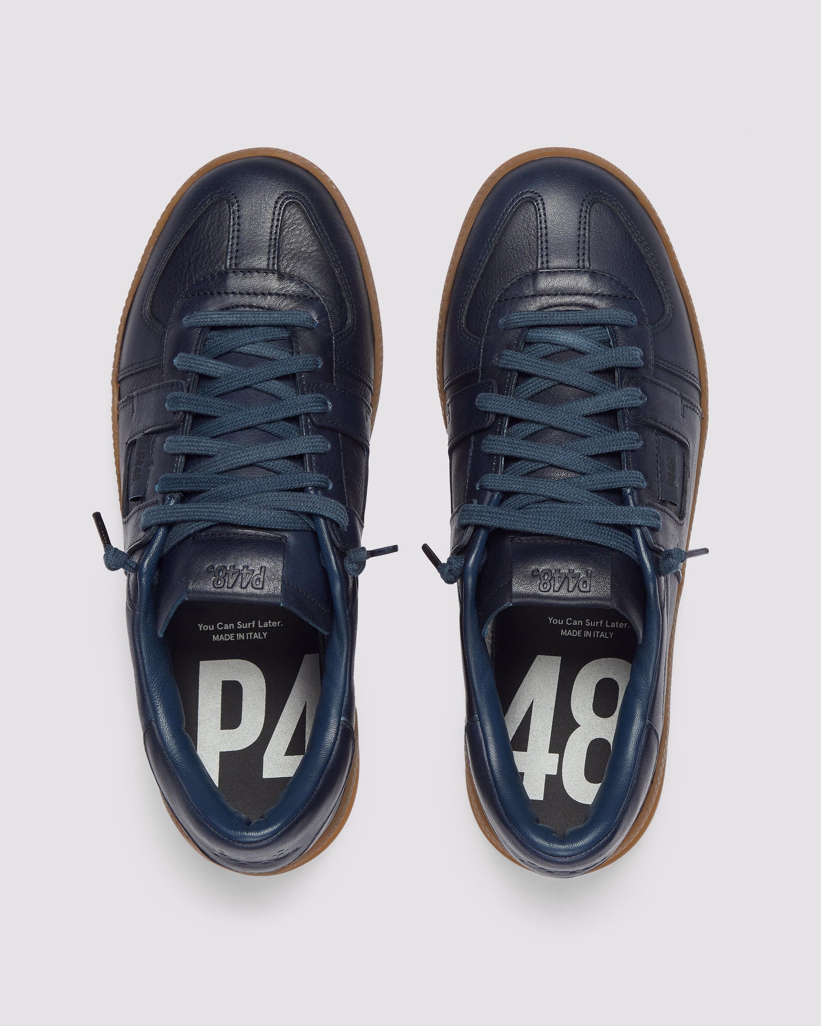 Men | Monza Dyed Sapphire Sneaker | Navy Blue