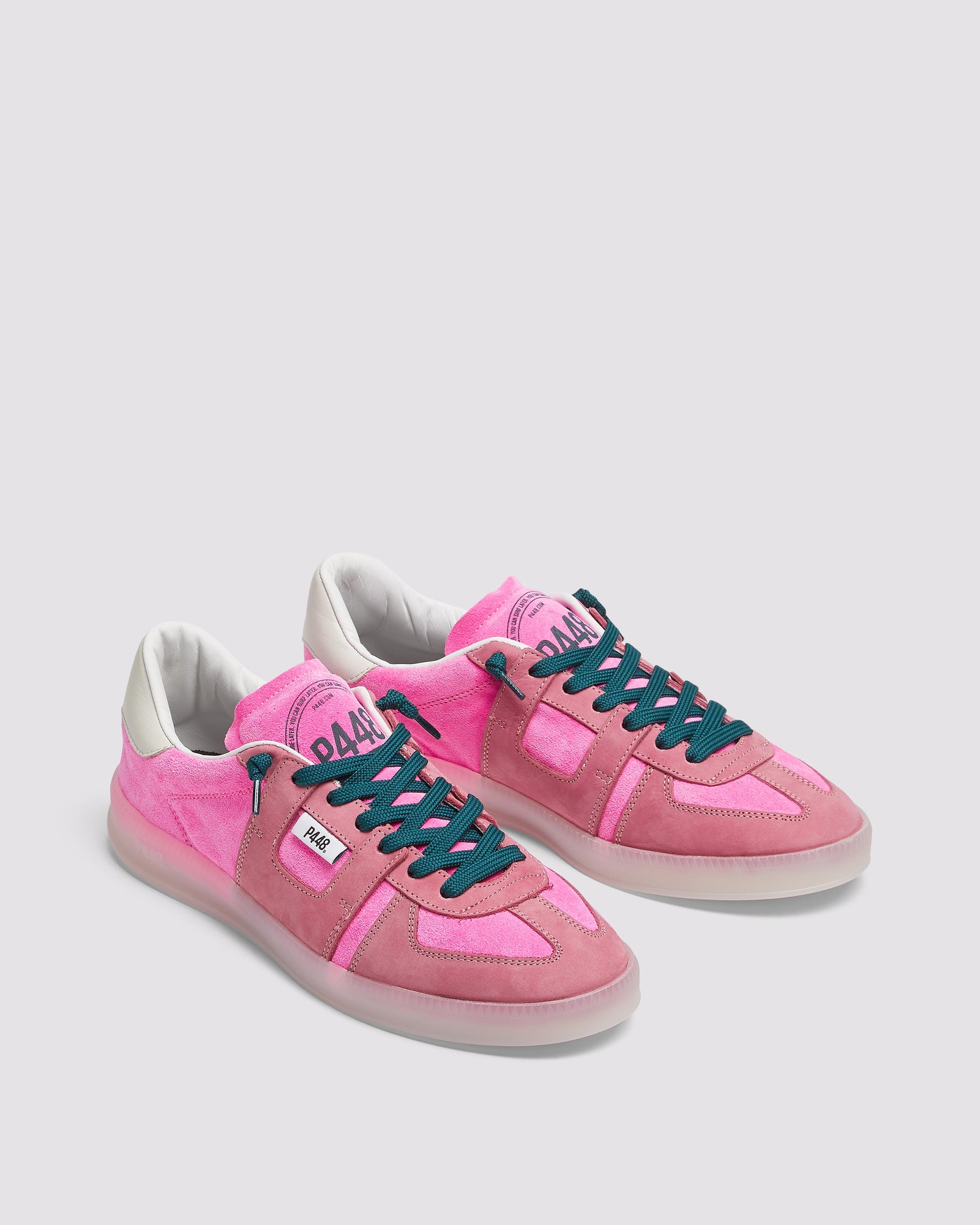 Men | Monza Neon Pink Sneaker | Pink
