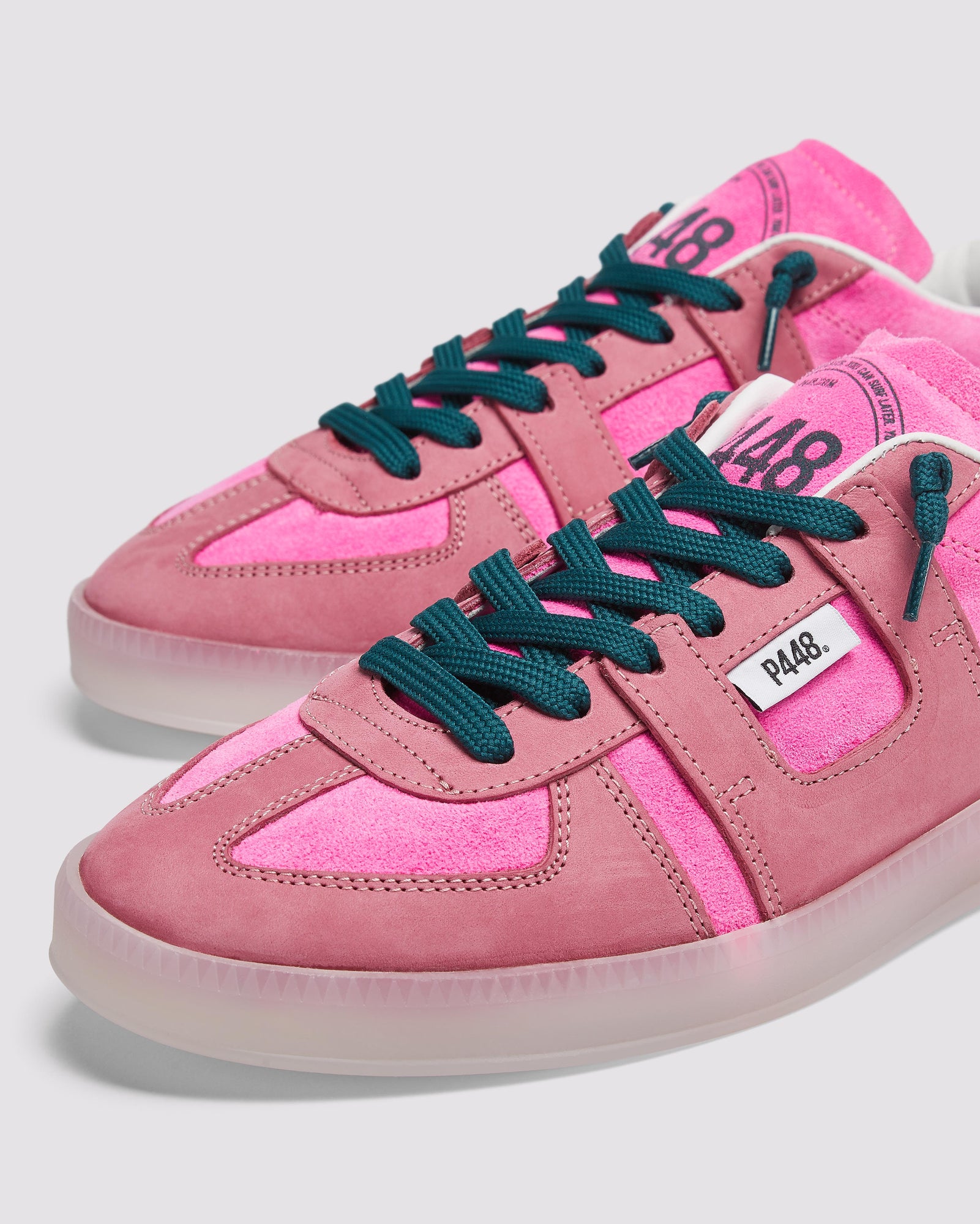 Men | Monza Neon Pink Sneaker | Pink