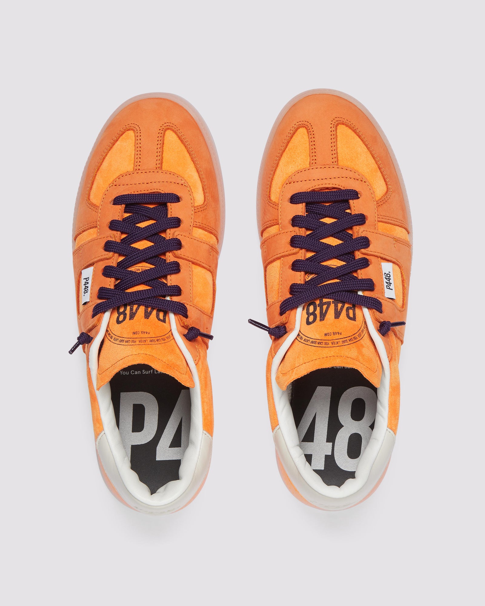 Unisex | Monza Neon Orange Sneaker | Orange