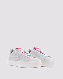 Women | Thea Dama/White Sneaker | White