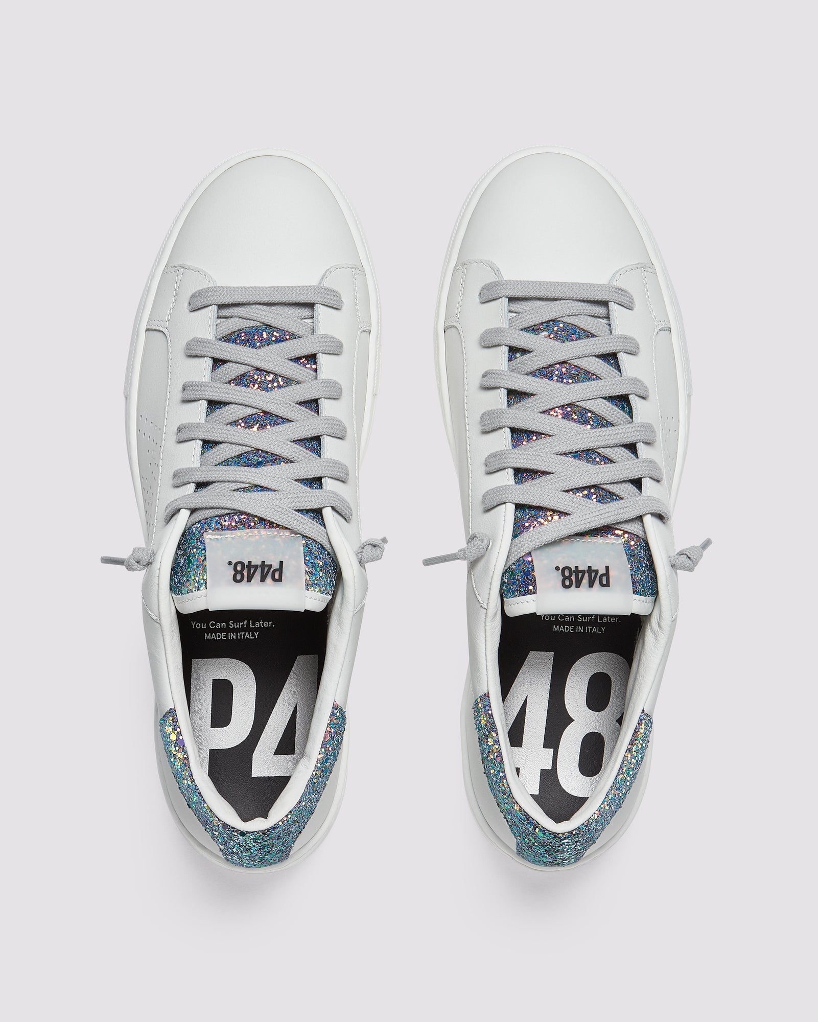 Women | Thea Multi Glitter Sneaker | White