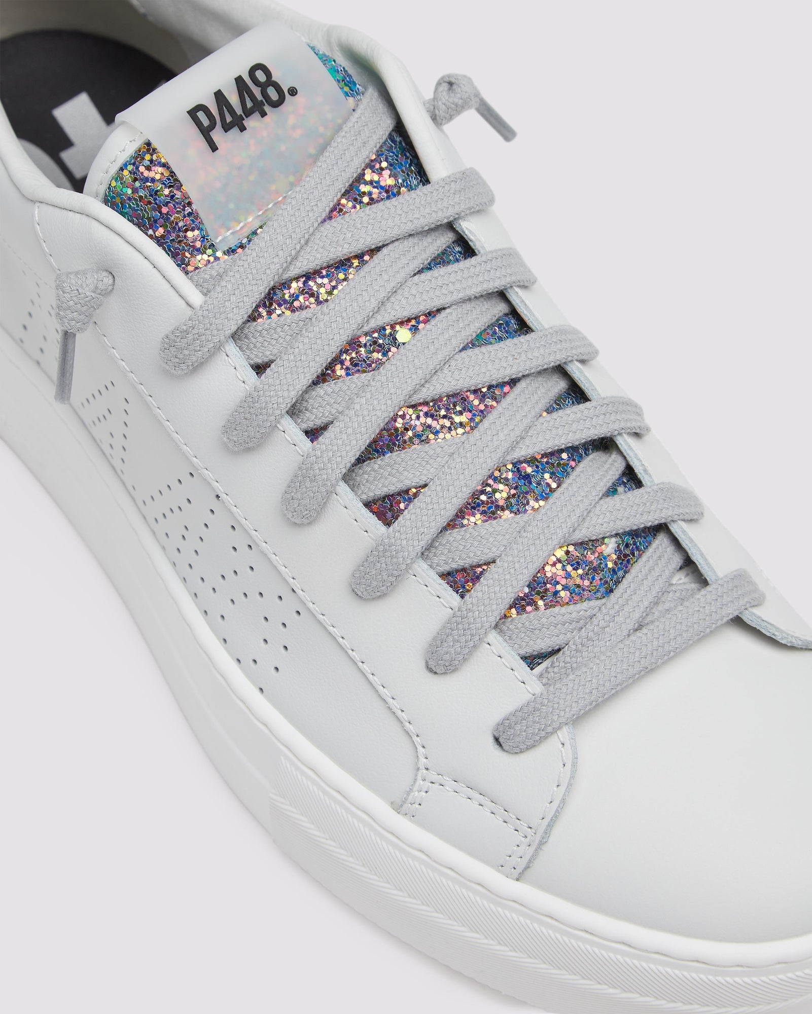 Women | Thea Multi Glitter Sneaker | White