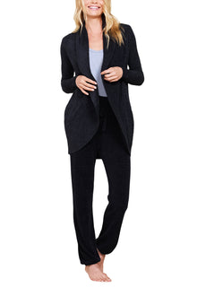 Womens | CozyChic Lite Circle Cardigan | Black