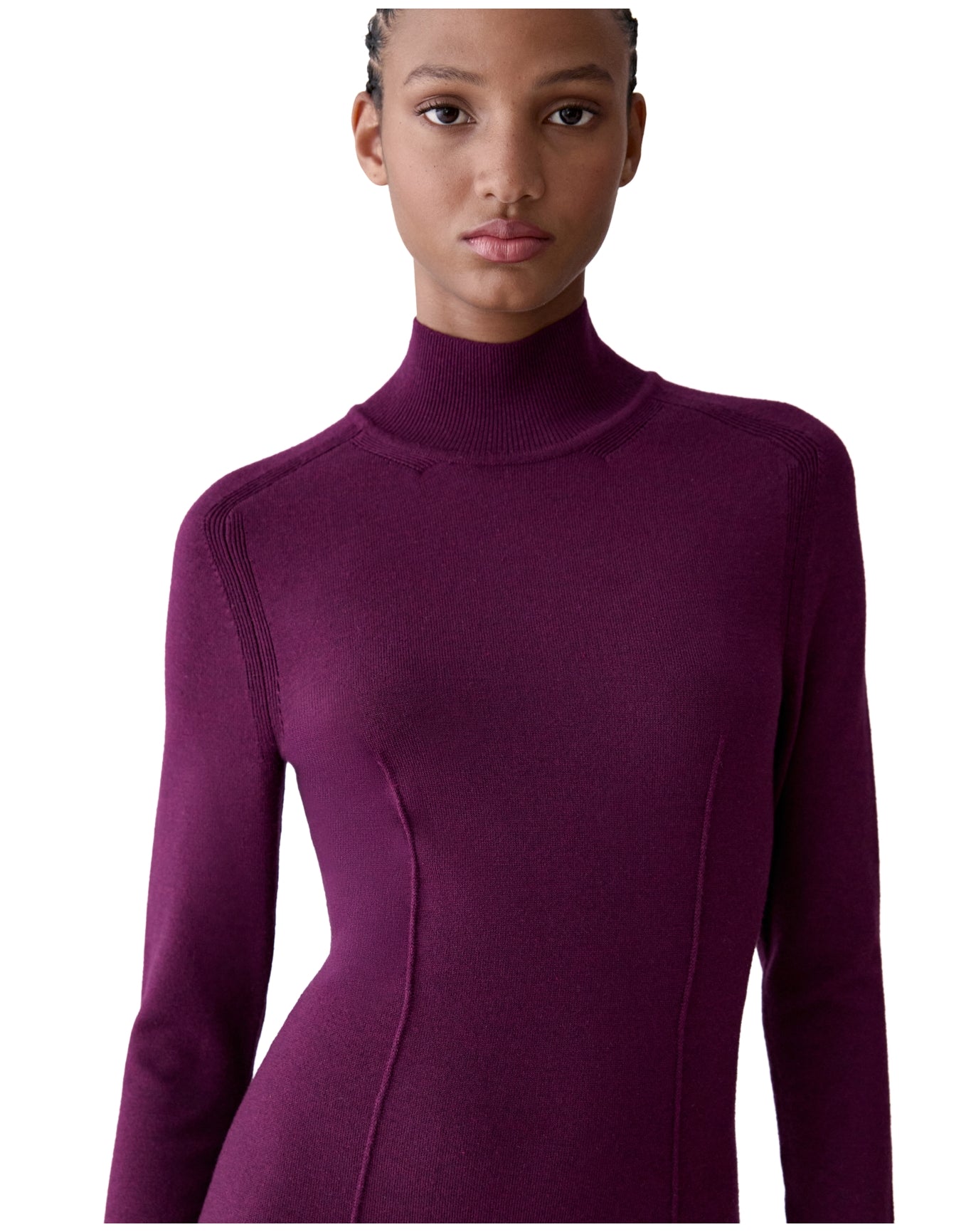 Long Sleeve Turtleneck Dress