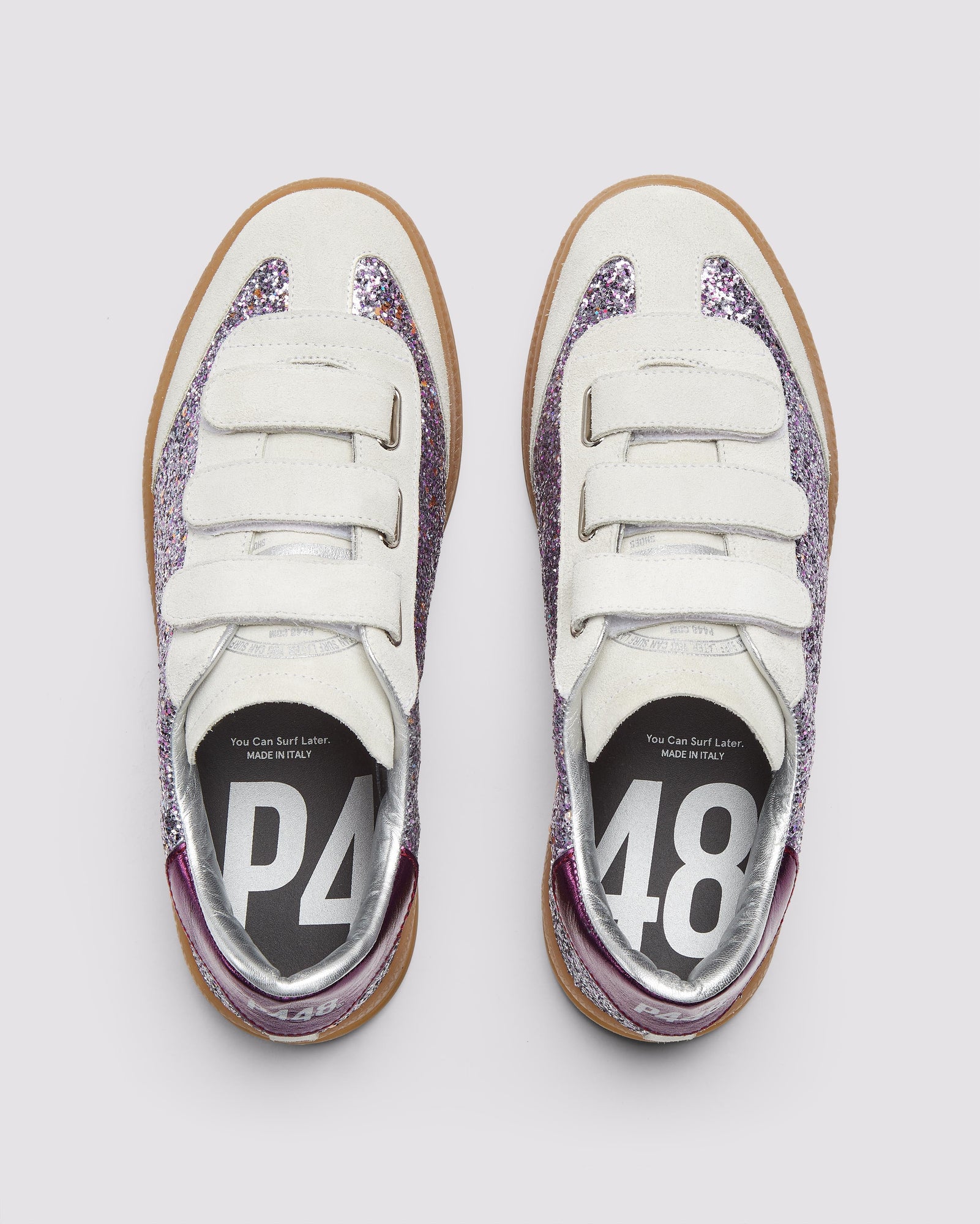 Women | Capri | Glitter/Purple