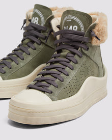 Unisex | Rail Army/Fur | Green/Neutral