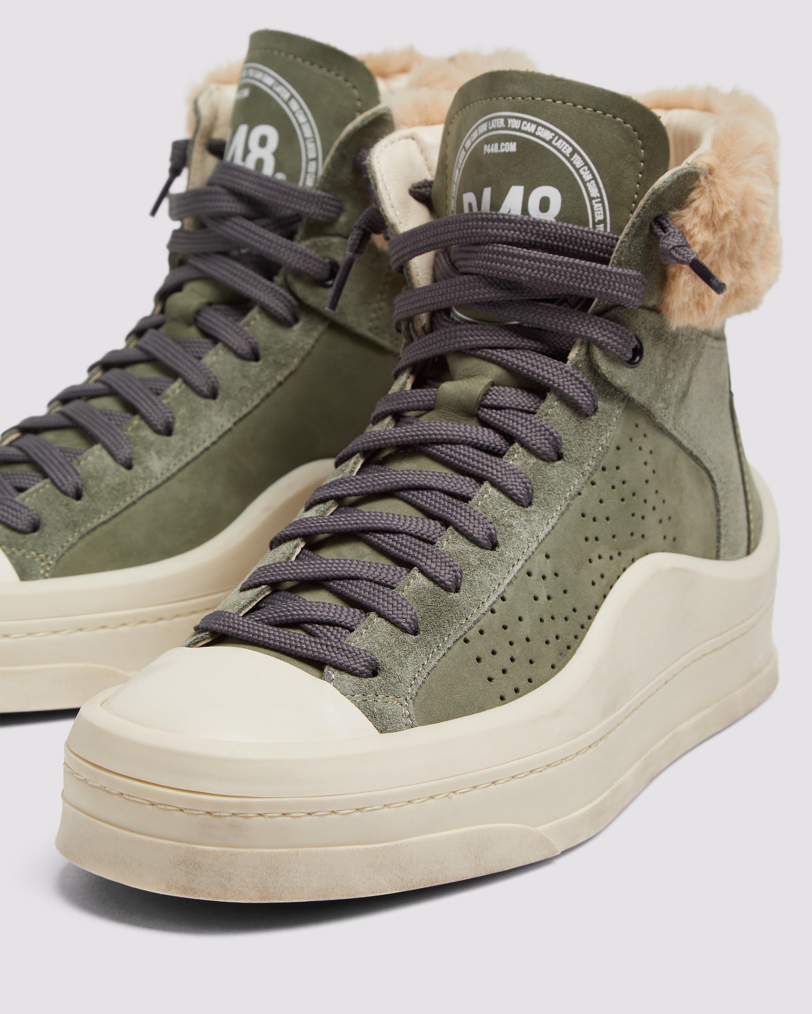 Unisex | Rail Army/Fur | Green/Neutral