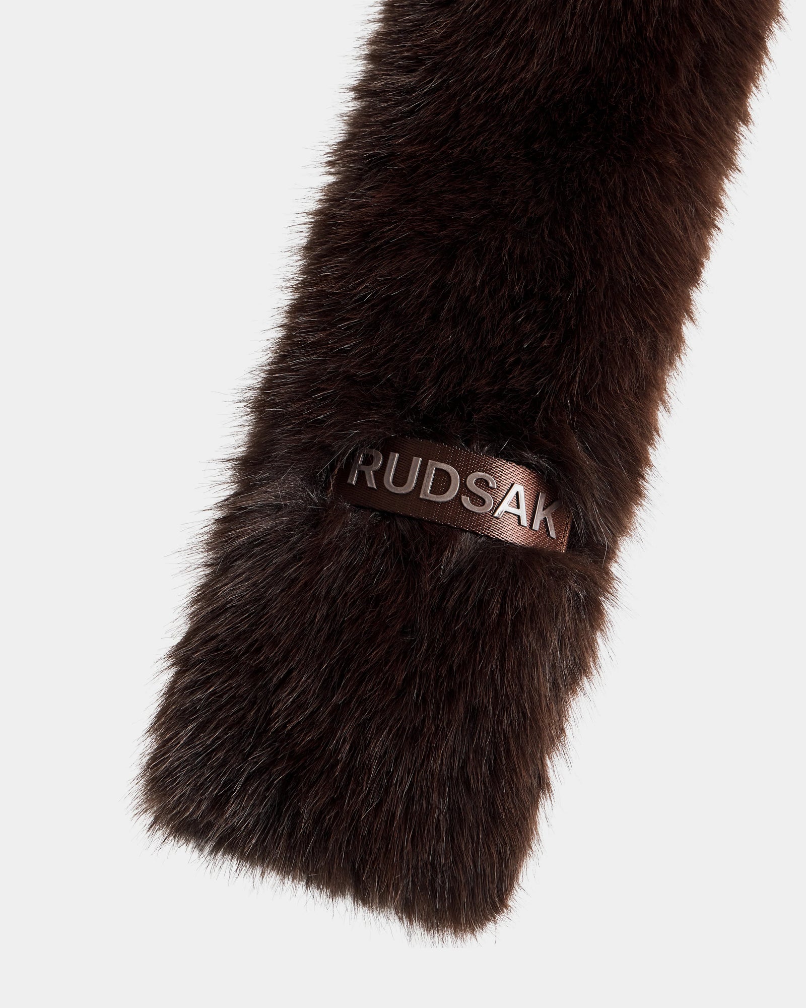 Women | Faux Fur Scarf CARMY L425534 | Espresso