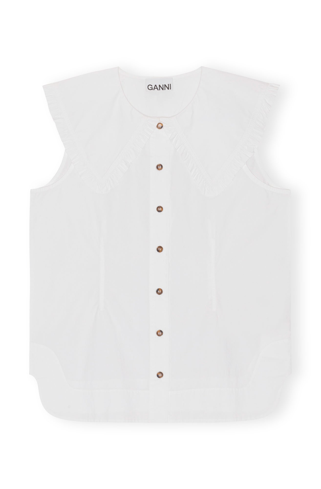 Sleeveless Shirt | Bright White