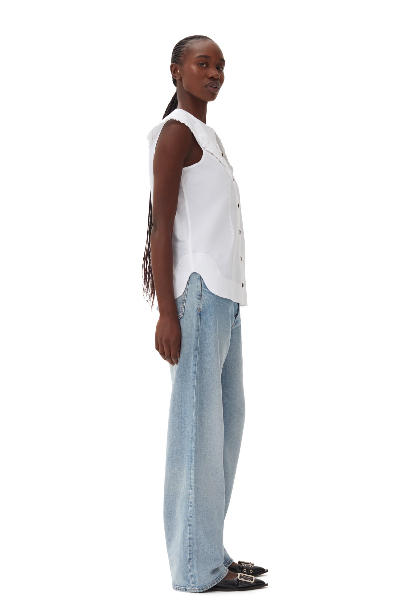Sleeveless Shirt | Bright White