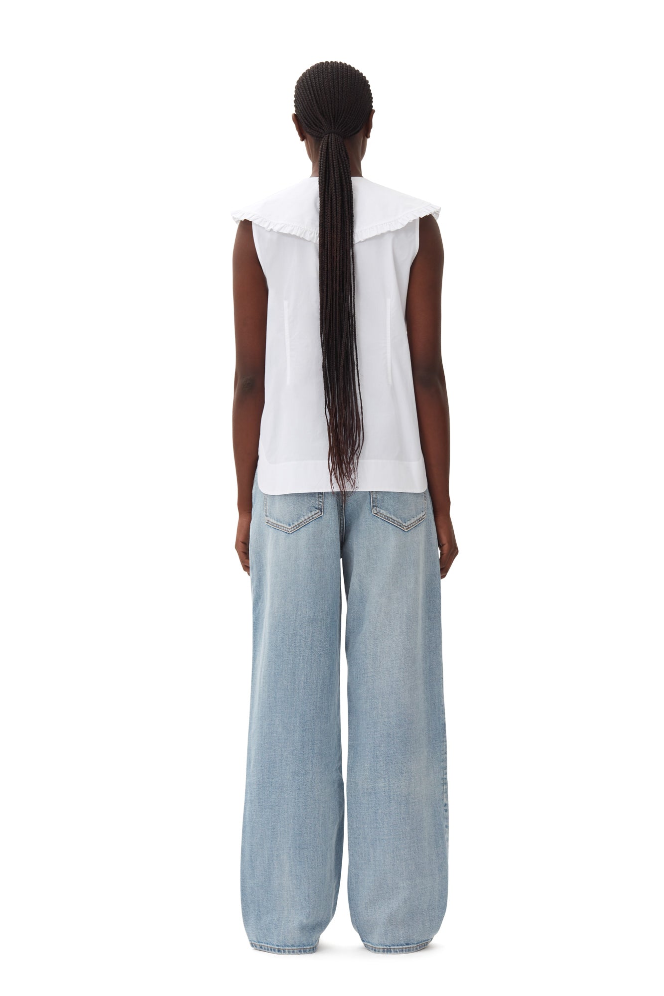 Sleeveless Shirt | Bright White