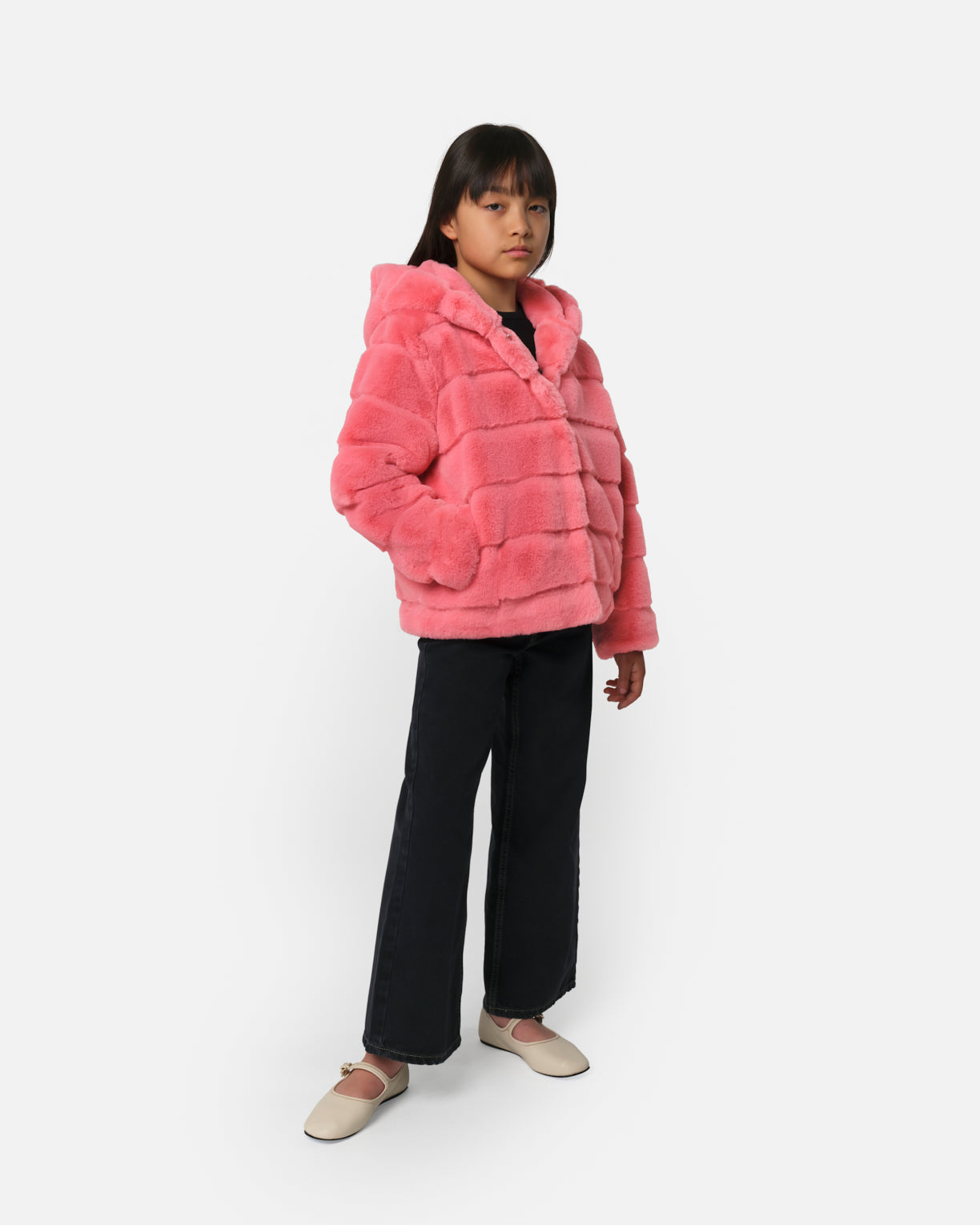 Kids | Goldy Kids Coat | Geranium