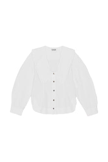 V-Neck Shirt | Bright White