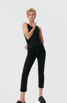 Cutye Cropped | Washed Black/Black