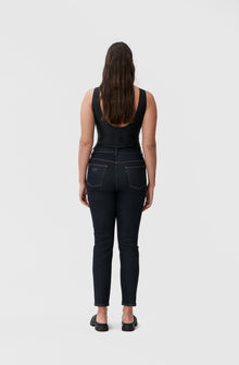 Stretch Cropped Jeans | Indigo