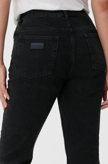 Betzy Cropped | Washed Black/Black