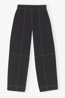 Elasticated Curve Pants | Black
