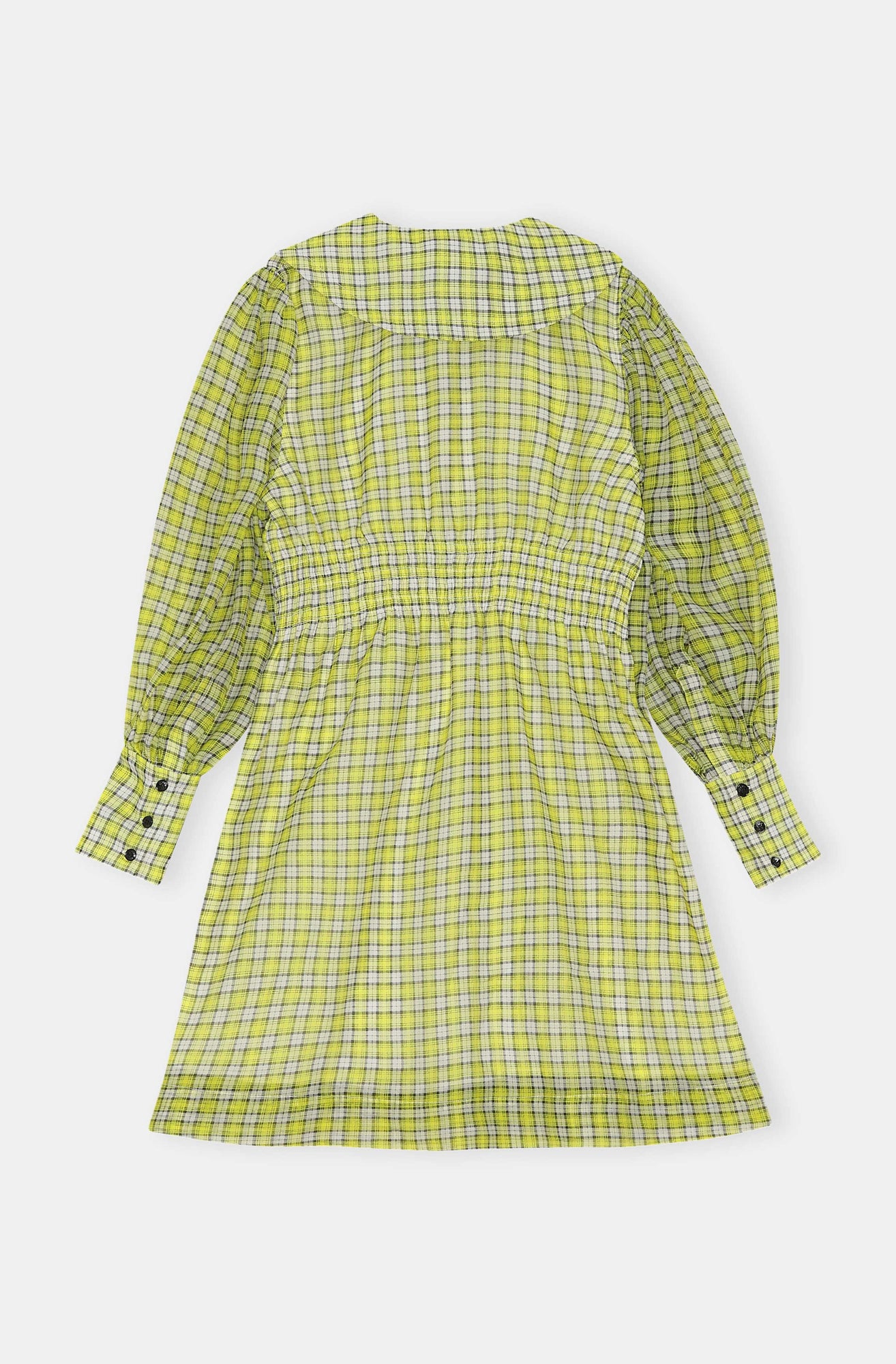 Organza Mini Dress | Check Sulphur Spring