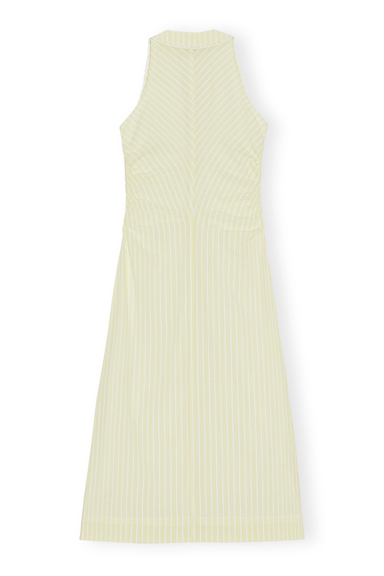 Seersucker Midi Dress | Stripe Flan