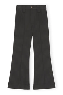 Striped Trousers | Black