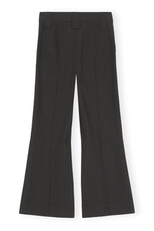 Striped Trousers | Black