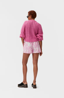 Tech Fabric Shorts | Dreamy Daze Phlox Pink