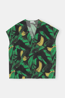 Beach Kaftan | Banana Tree Black