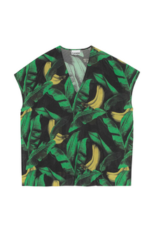 Beach Kaftan | Banana Tree Black