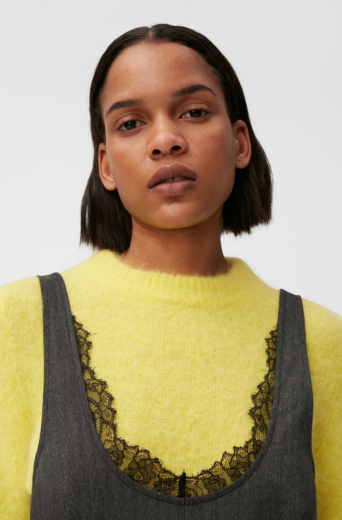 Drapey Midi Dress | Phantom