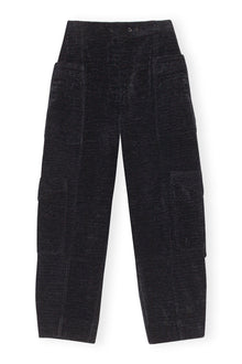 Chenille Trousers | Black