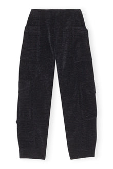 Chenille Trousers | Black