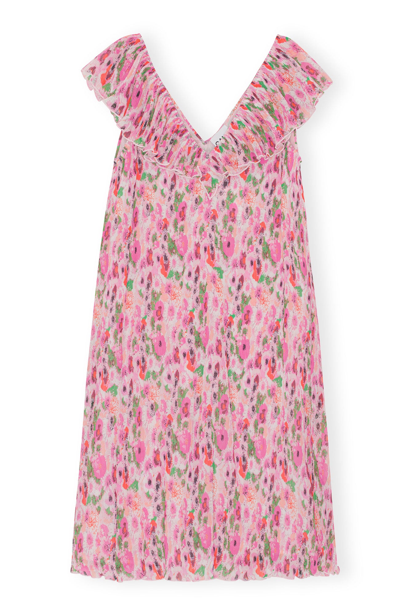 Pleated Georgette Midi Dress | Sugar Plum