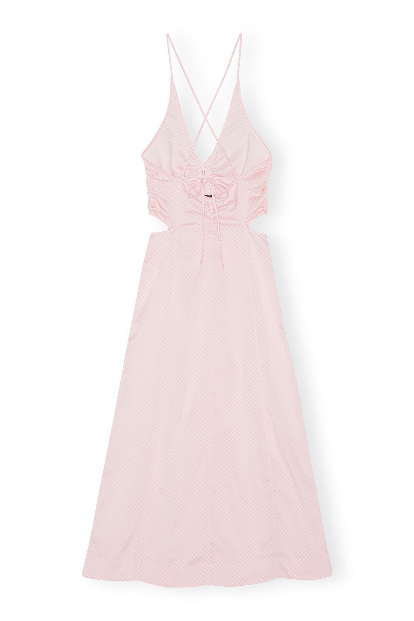 Satin Maxi Dress | Light Lilac