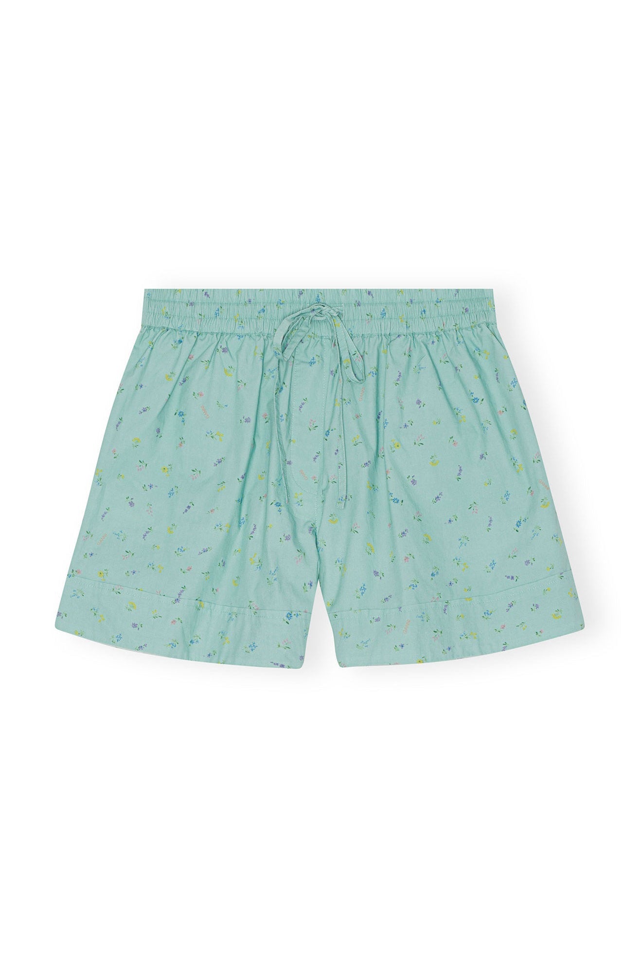 Printed Cotton Elasticated Shorts | Canton