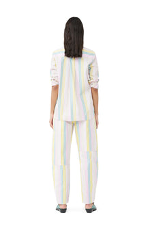 Stripe Cotton Shirt | Multicolor