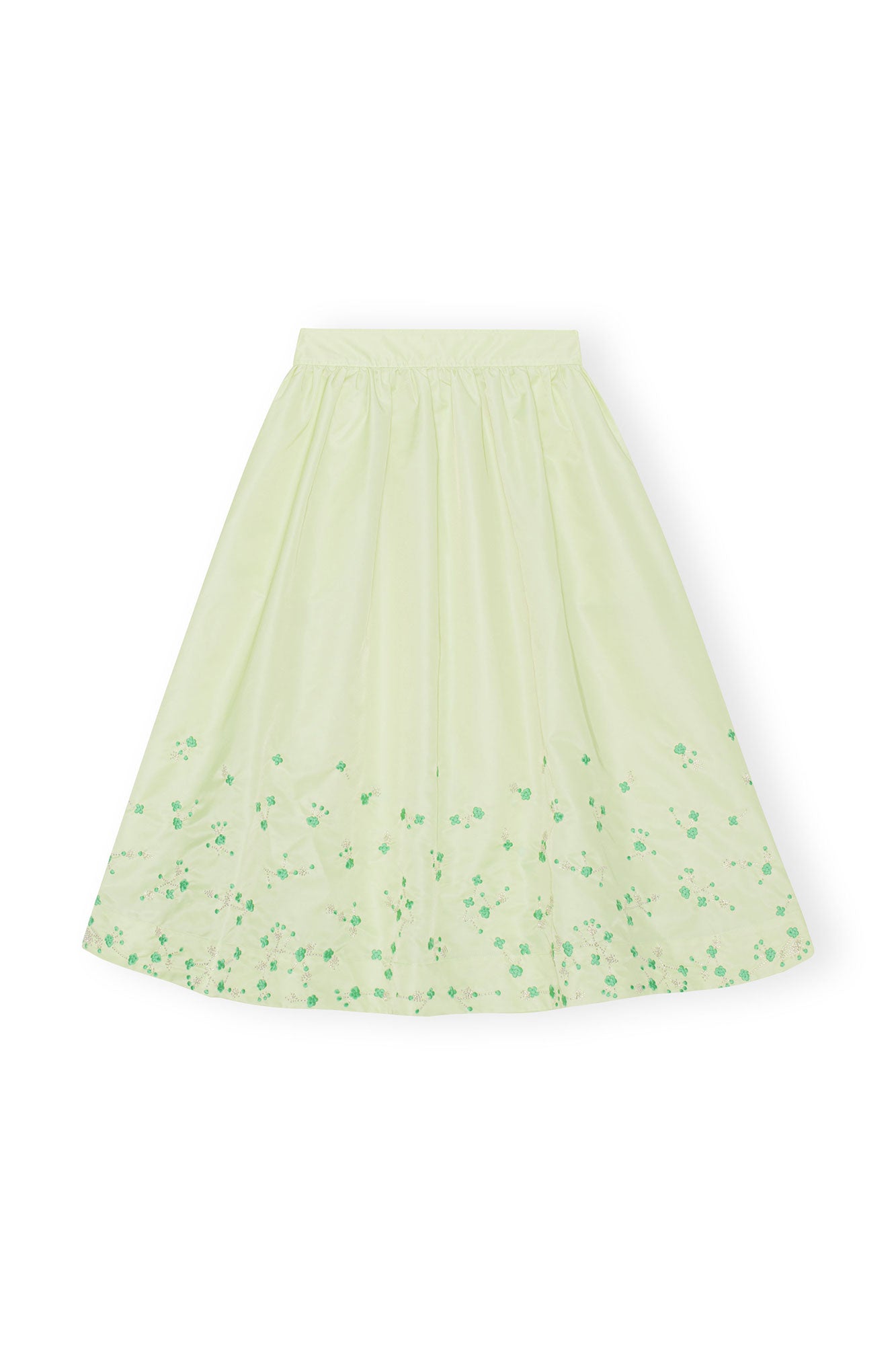 Beaded Nylon Skirt | Lily Green