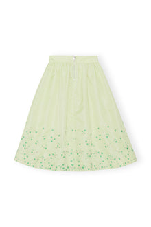 Beaded Nylon Skirt | Lily Green