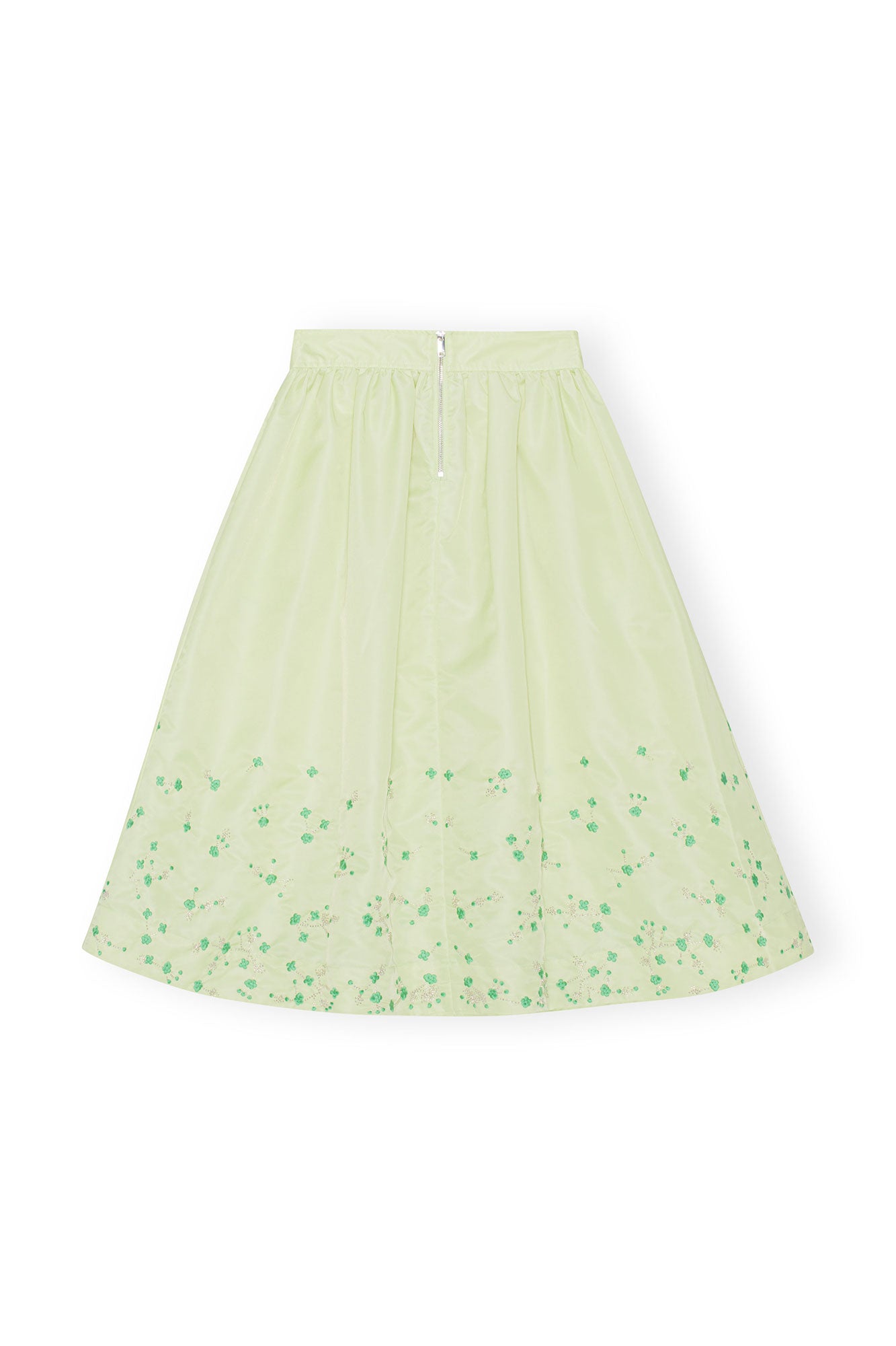 Beaded Nylon Skirt | Lily Green