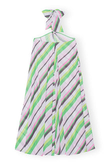 Light Chiffon Halterneck Dress | Multicolor