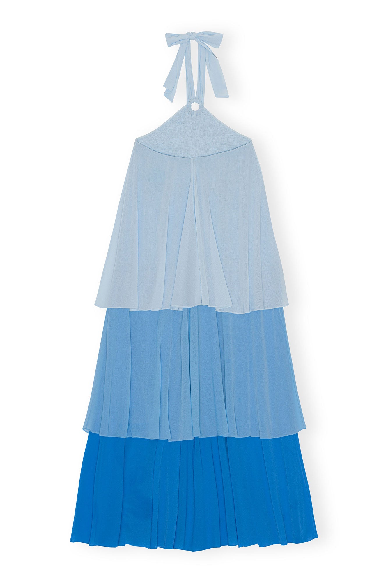 Chiffon Layer Maxi Dress | Ethereal Blue