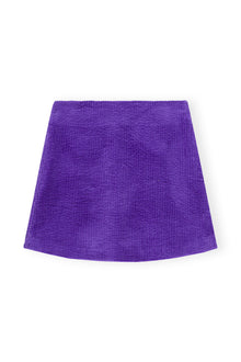 Corduroy Mini Skirt | Simply Purple